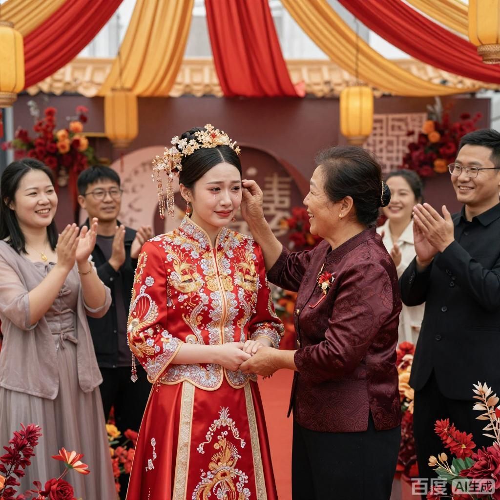 能否增加一些改口時的情感表達，中式婚禮改口場景，捕捉不同氛圍下新人改口時的情感表達 能否增加一些改口時的情感表達，中式婚禮改口場景，捕捉不同氛圍下新人改口時的情感表達 龍魚百科 第1張