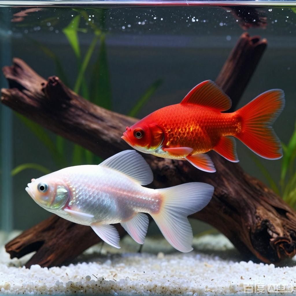白金龍魚和血紅龍哪個更貴，白金龍魚和血紅龍哪個更貴四張圖均為觀賞魚科普向插畫