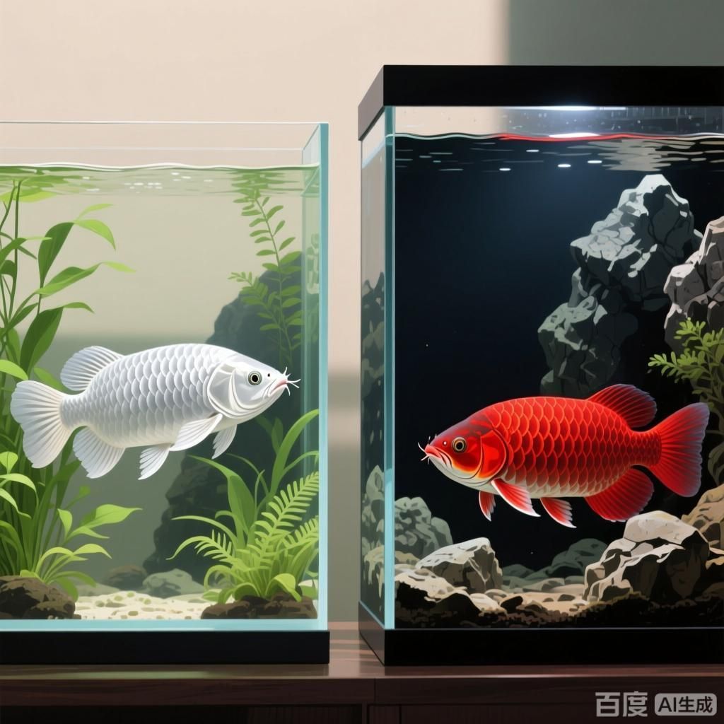 白金龍魚和血紅龍哪個更貴，白金龍魚和血紅龍哪個更貴四張圖均為觀賞魚科普向插畫 白金龍魚和血紅龍哪個更貴，白金龍魚和血紅龍哪個更貴四張圖均為觀賞魚科普向插畫 龍魚百科 第4張