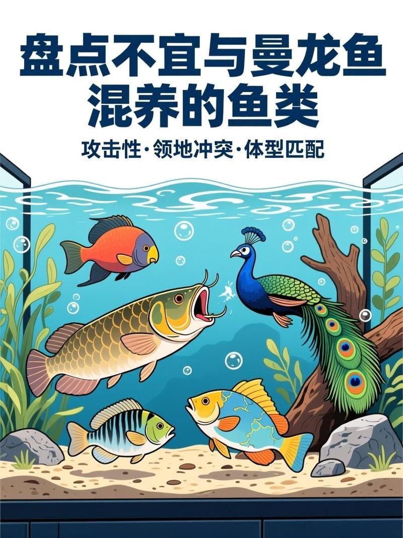 有哪些魚類不適合與曼龍魚混養，曼龍魚混養禁忌|這些魚千萬別混養 有哪些魚類不適合與曼龍魚混養，曼龍魚混養禁忌|這些魚千萬別混養 龍魚百科 第1張