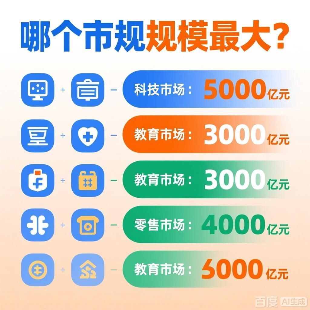 這些市場(chǎng)中哪個(gè)最大？，不同市場(chǎng)中哪個(gè)最大？ 這些市場(chǎng)中哪個(gè)最大？，不同市場(chǎng)中哪個(gè)最大？ 龍魚百科 第4張