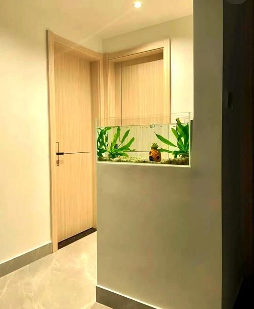 能否提供魚缸擺放的圖示示例，魚缸擺放圖示示例：客廳中心位置：將魚缸放在客廳的中央位置 能否提供魚缸擺放的圖示示例，魚缸擺放圖示示例：客廳中心位置：將魚缸放在客廳的中央位置 龍魚百科 第12張