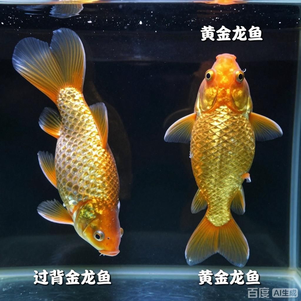 詳細(xì)解釋過背金龍魚和黃金龍魚的區(qū)別 詳細(xì)解釋過背金龍魚和黃金龍魚的區(qū)別 龍魚百科 第4張