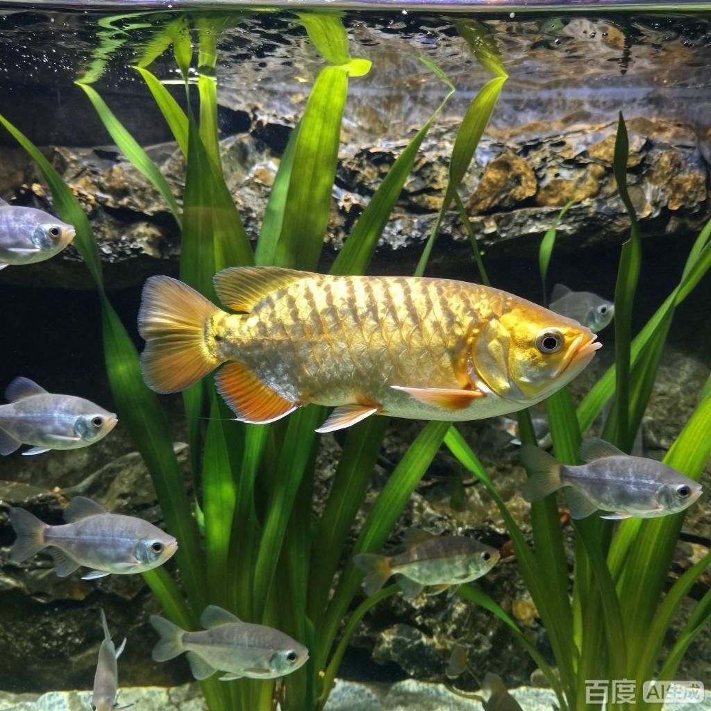金頭龍魚的最佳混養(yǎng)伙伴有哪些，金頭龍魚的最佳混養(yǎng)伙伴 金頭龍魚的最佳混養(yǎng)伙伴有哪些，金頭龍魚的最佳混養(yǎng)伙伴 龍魚百科 第3張