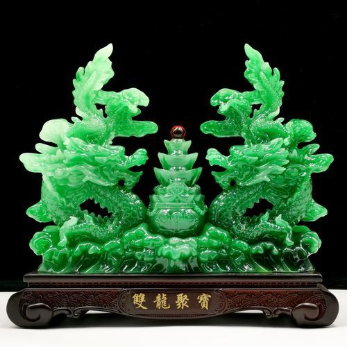 請?zhí)峁└帻垟[件的圖片，龍擺件有哪些經(jīng)典造型 請?zhí)峁└帻垟[件的圖片，龍擺件有哪些經(jīng)典造型 龍魚百科 第12張