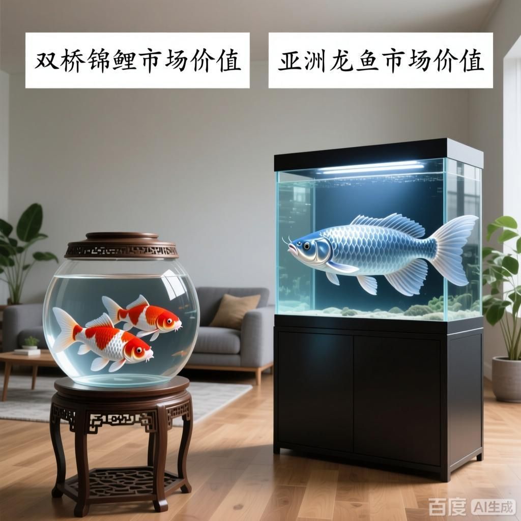雙橋錦鯉與亞洲龍魚的市場價值對比，雙橋錦鯉與亞洲龍魚的市場價值對比雙橋錦鯉和亞洲龍魚哪個更有養(yǎng)殖前景