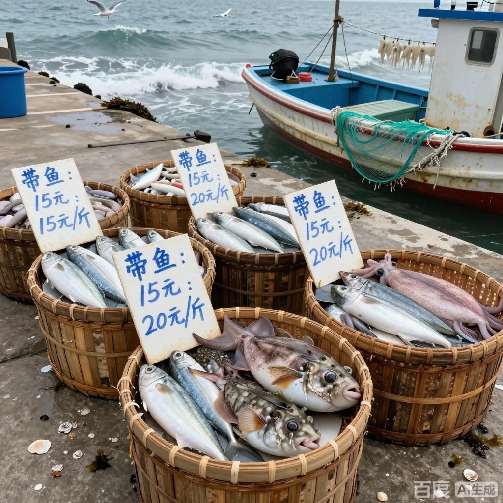 這些魚類的價格范圍是多少