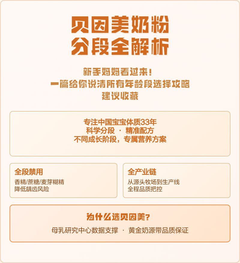 貝因美奶粉的段位如何選擇？，貝因美各段奶粉成分對比表 貝因美奶粉的段位如何選擇？，貝因美各段奶粉成分對比表 龍魚百科 第5張
