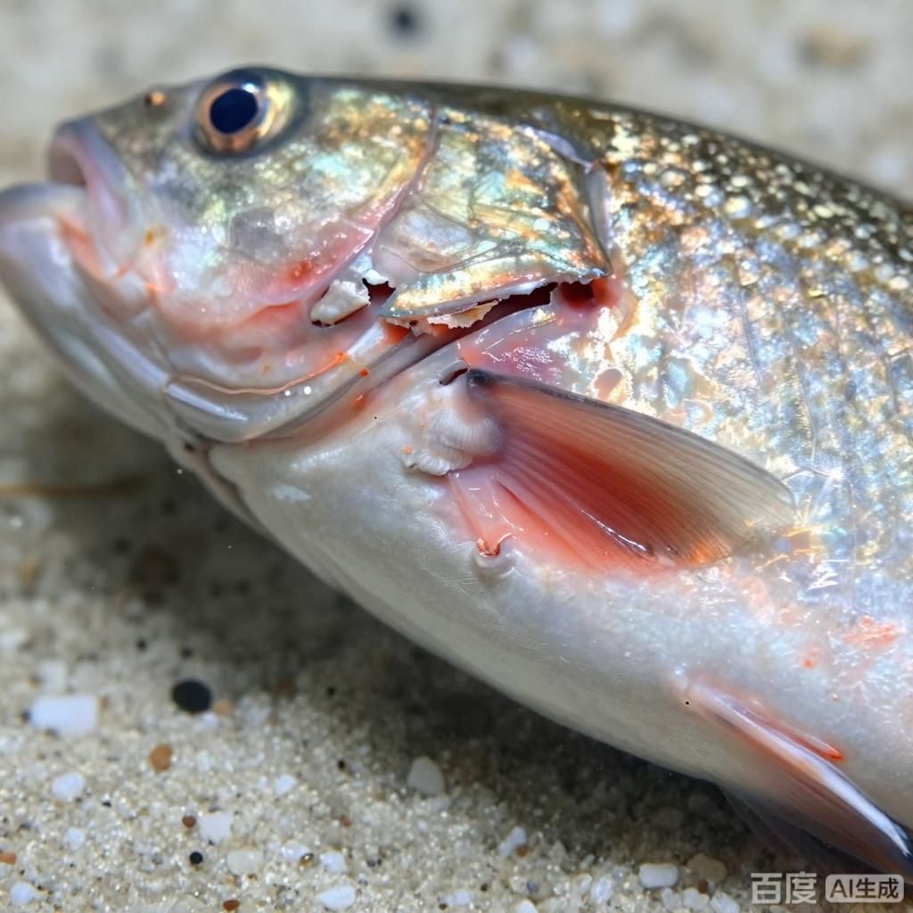 提供幾張魚鰓腐爛的早期圖片，**早期圖片展示魚鰓腐爛早期癥狀 提供幾張魚鰓腐爛的早期圖片，**早期圖片展示魚鰓腐爛早期癥狀 龍魚百科 第3張