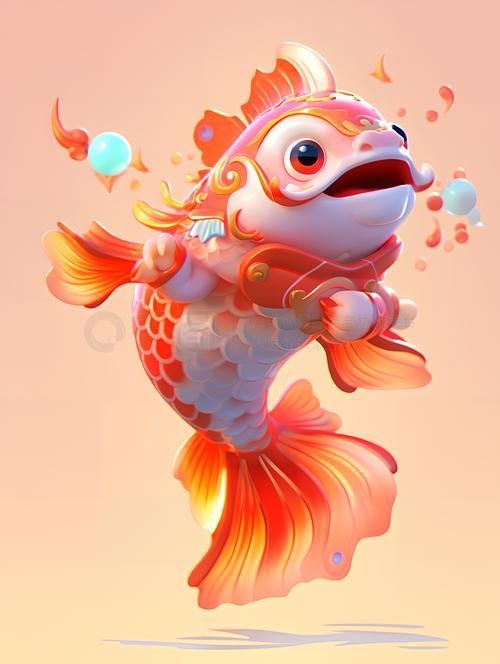 有沒有吉祥物魚的設計案例，吉祥物魚的設計案例