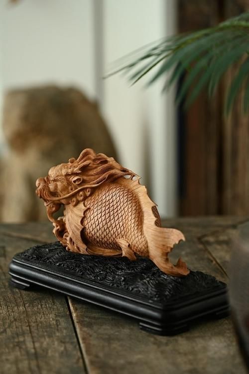 龍頭魚身擺件有哪些材質選擇，龍頭魚身擺件是家居裝飾中常見的龍頭魚身擺件有哪些材質 龍頭魚身擺件有哪些材質選擇，龍頭魚身擺件是家居裝飾中常見的龍頭魚身擺件有哪些材質 龍魚百科 第4張