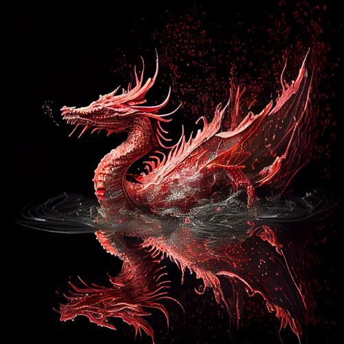 西方神話中的紅龍形象，西方神話中的紅龍與白龍對(duì)決的完整傳說脈絡(luò) 西方神話中的紅龍形象，西方神話中的紅龍與白龍對(duì)決的完整傳說脈絡(luò) 龍魚百科 第4張