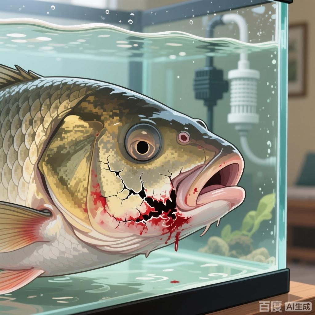 能否提供更多關于魚鰓蓋損傷的信息，如何判斷魚鰓蓋損傷