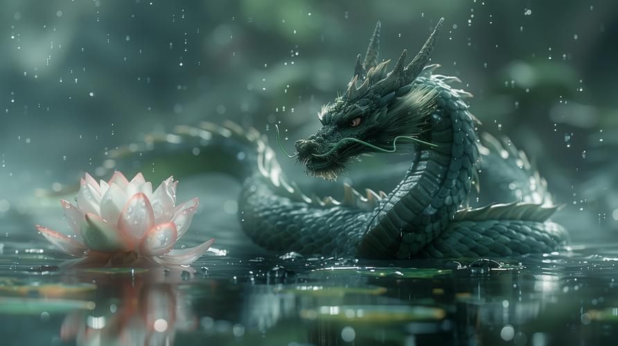 有沒有高清的龍與水圖片 有沒有高清的龍與水圖片 龍魚百科 第2張