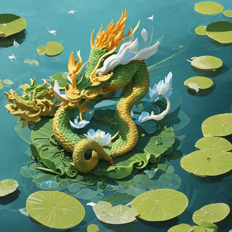 有沒有高清的龍與水圖片 有沒有高清的龍與水圖片 龍魚百科 第12張