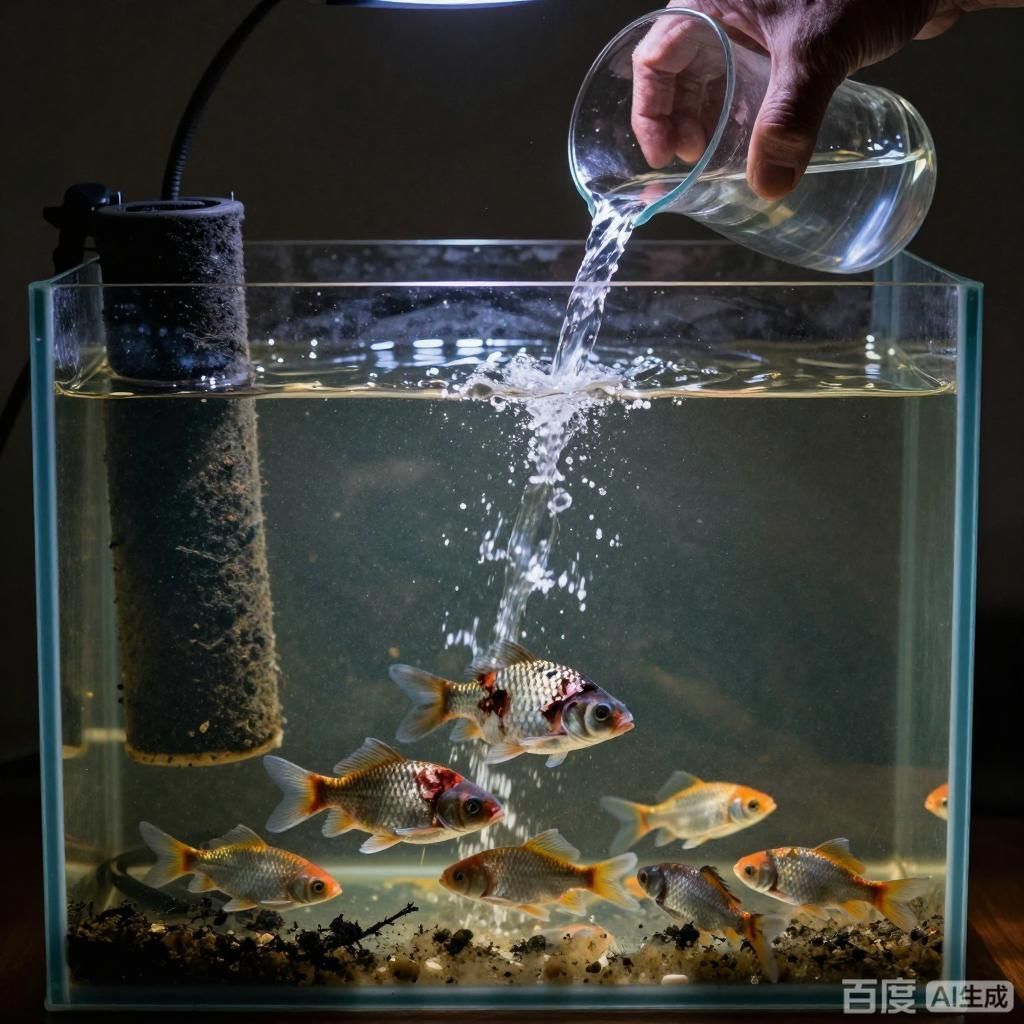 如何改善水質以預防魚爛身，如何改善水質以預防魚爛身,4張圖圍繞改善水質預防魚爛身主題 如何改善水質以預防魚爛身，如何改善水質以預防魚爛身,4張圖圍繞改善水質預防魚爛身主題 龍魚百科 第4張