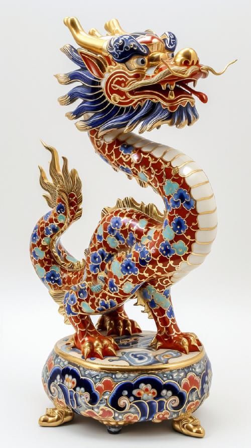 能否提供古典藍龍與金龍的圖片，古典藍龍與金龍