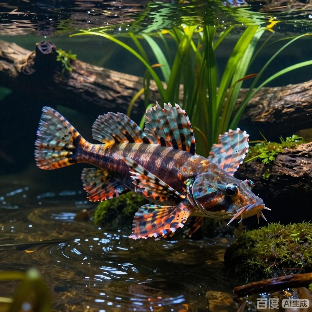 詳細(xì)介紹一下雷龍魚，雷龍魚是一種體型龐大、色彩斑斕的淡水觀賞魚類以其獨(dú)特的行為而聞名
