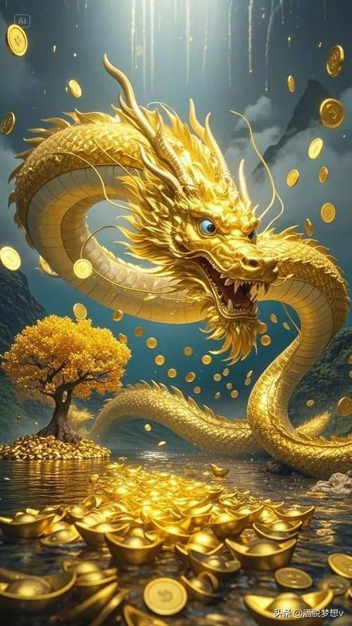 聚財金龍圖片大全，聚財金龍圖片大全聚財金龍圖片大全