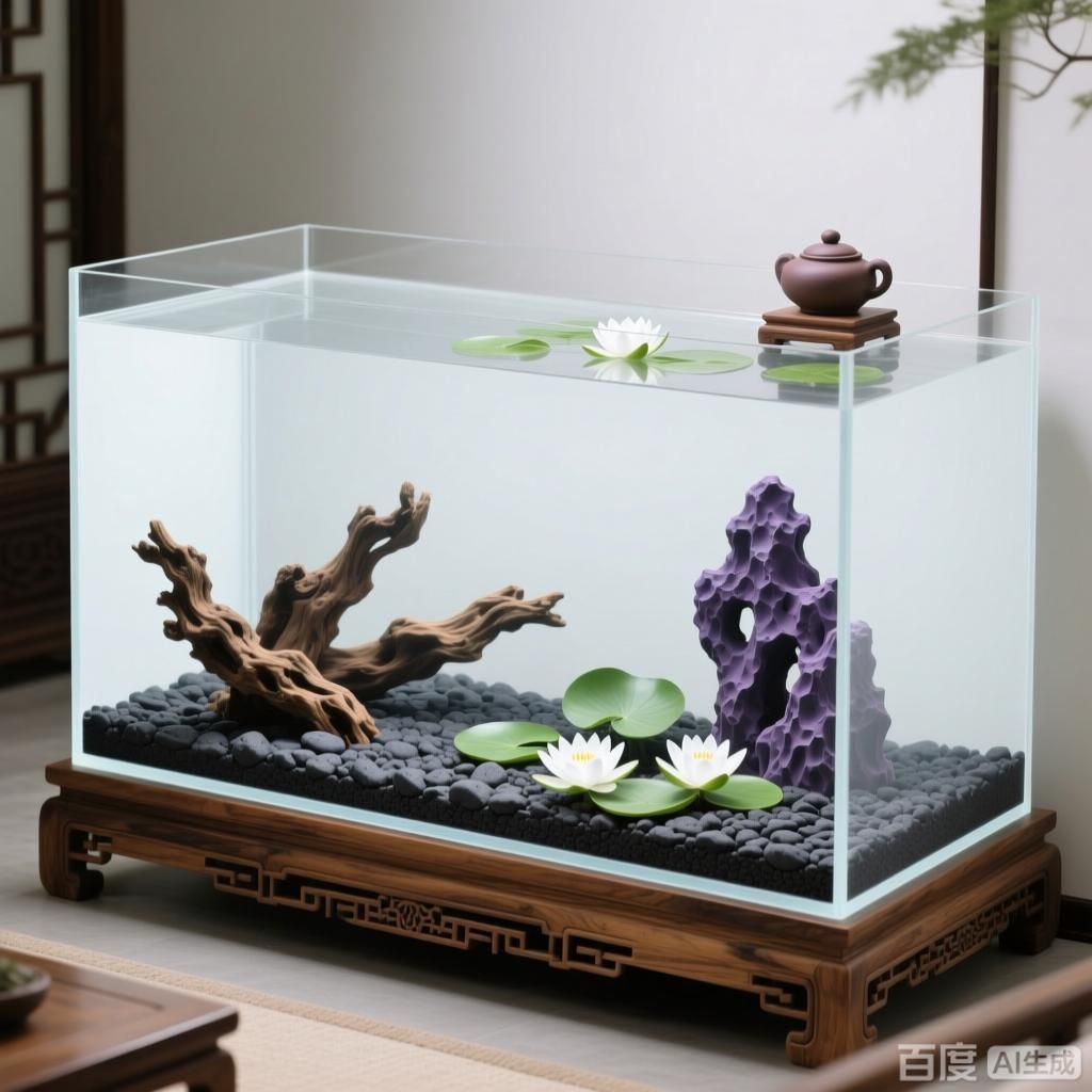 龍魚魚缸如何裝飾？，龍魚魚缸如何裝飾