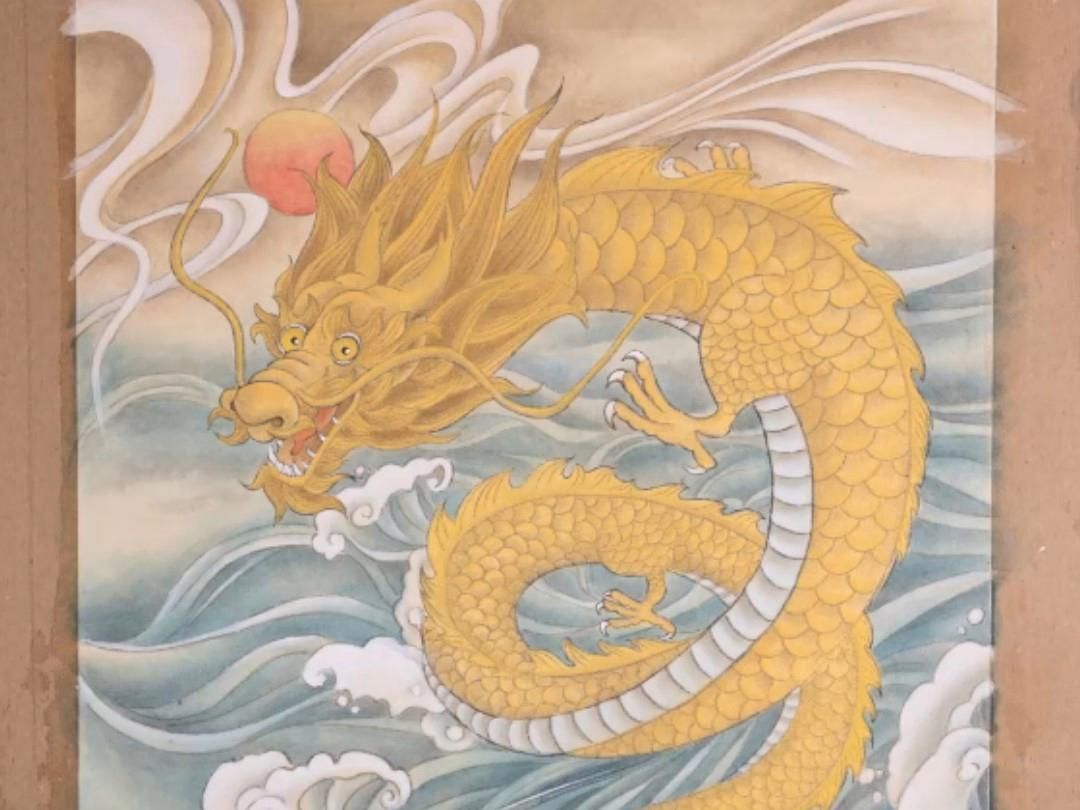 哪里可以欣賞到金龍魚九魚工筆畫？，金龍魚九魚工筆畫作品欣賞金龍魚九魚工筆畫作品欣賞