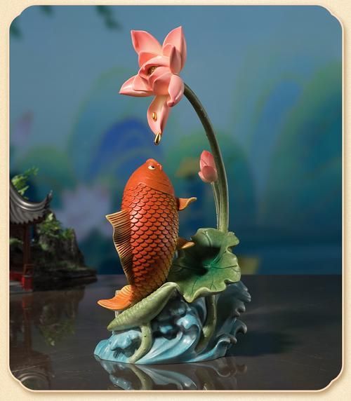 給我推薦幾款龍魚擺件，幾款受歡迎的龍魚擺件推薦，美化空間還能帶來好運和正能量