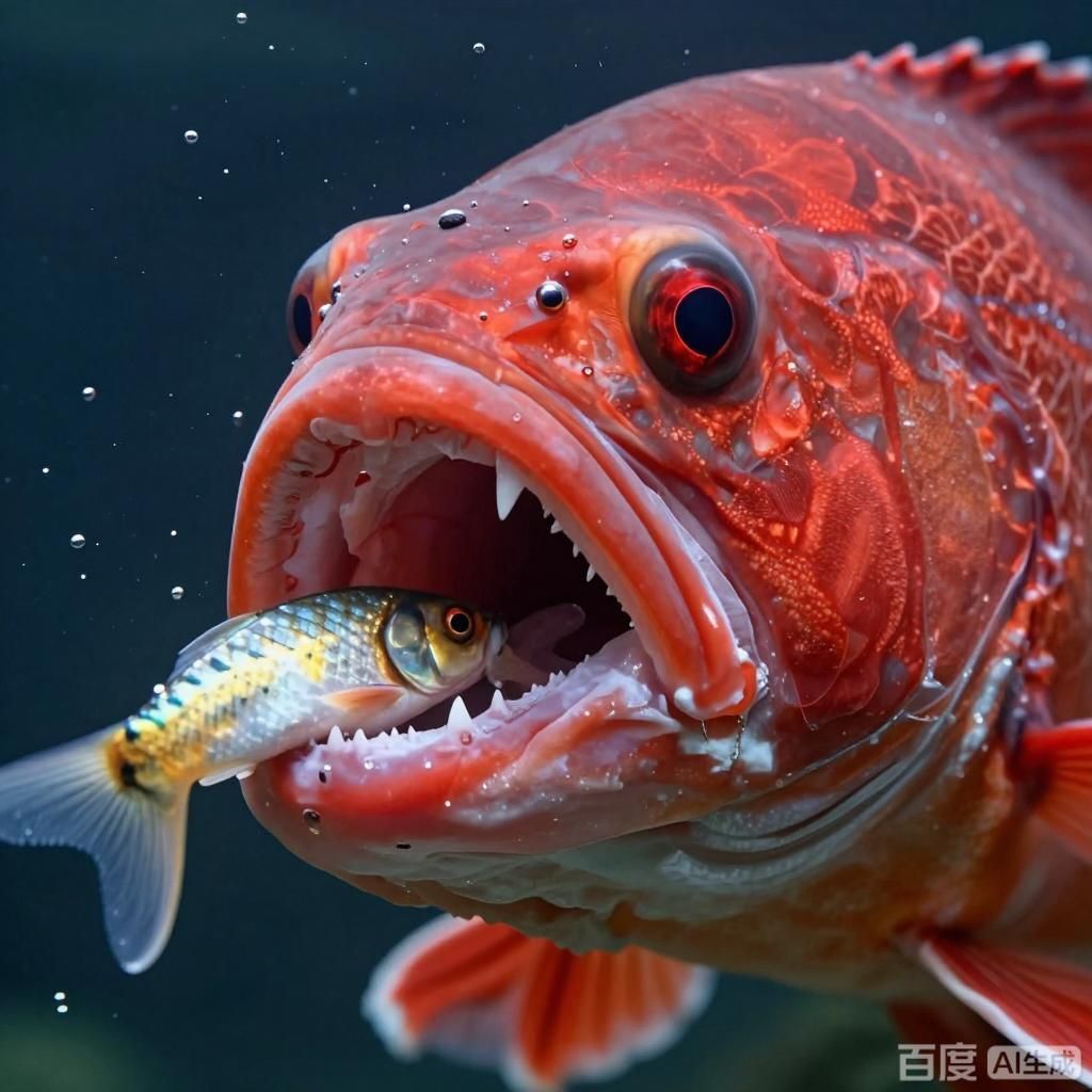 如何拍攝紅龍魚獵食瞬間，如何捕捉到紅龍魚獵食的精彩瞬間