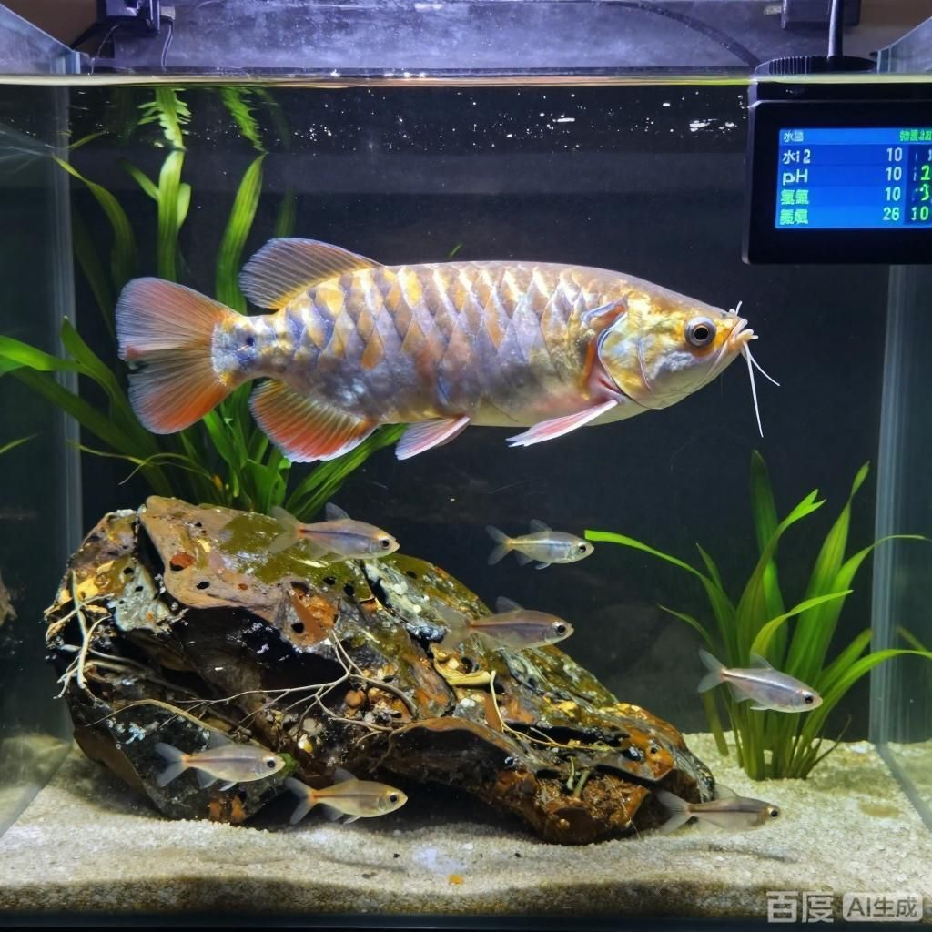 能詳細講講龍魚的飼養方法嗎，能詳細講講龍魚的飼養方法嗎,四張圖圍繞龍魚飼養場景展開