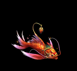 有沒有動態的紅龍魚壁紙，動態的紅龍魚壁紙