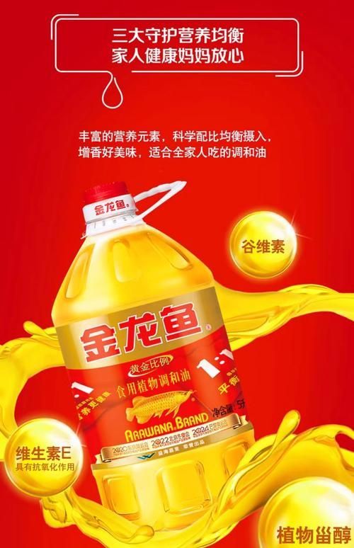 金龍魚產品圖片大全，金龍魚產品線豐富多樣，深受消費者喜愛