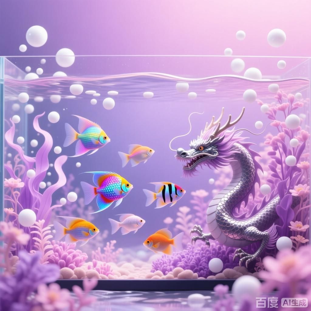 如何選擇適合我的龍魚缸壁紙，如何選擇適合我的龍魚缸壁紙,四張龍魚缸壁紙展示圖