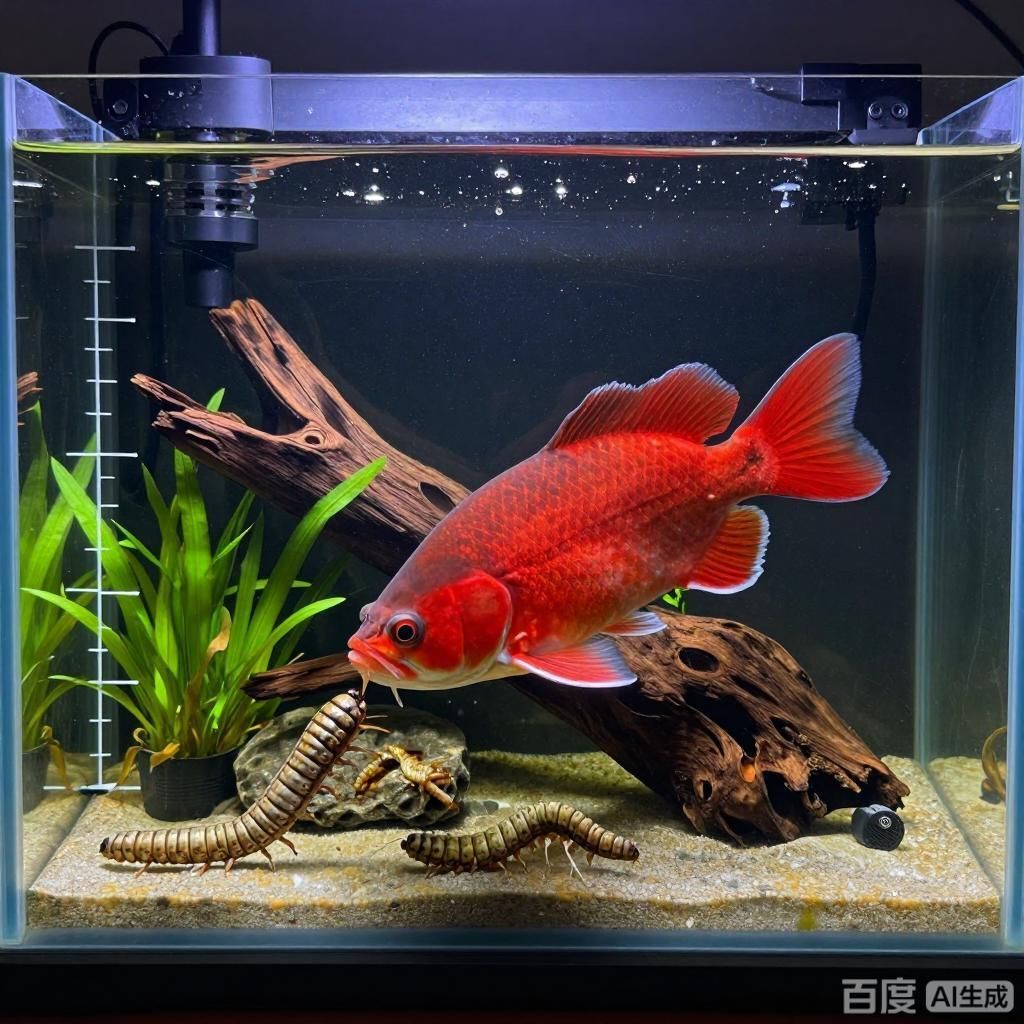 推薦一些適合紅龍魚的活餌，適合紅龍魚的活餌