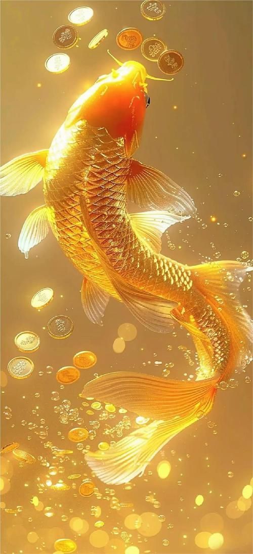 給我一些招財轉運魚的壁紙圖片，尋找招財轉運魚的壁紙圖片時，您可能會發現一些具有特定主題或風格的壁紙