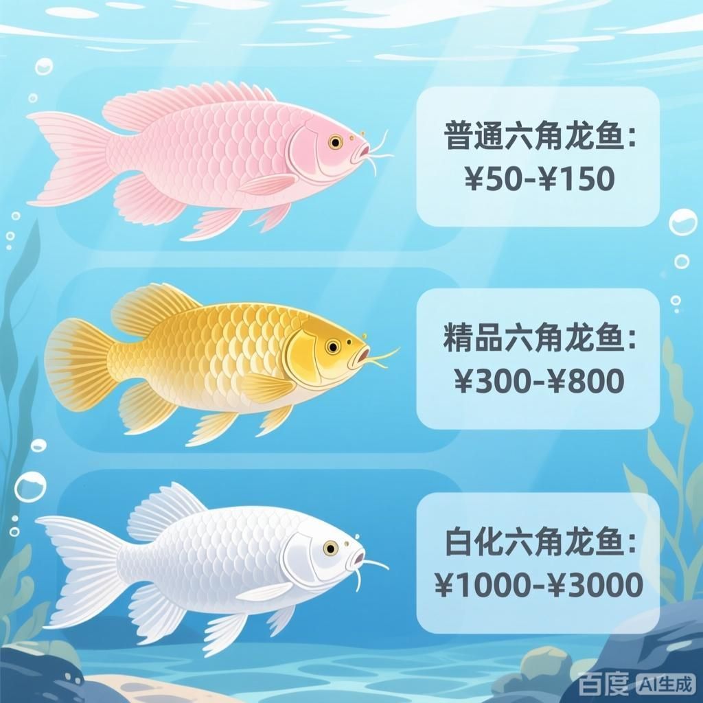 六角龍魚的價格范圍是多少