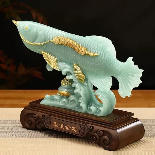 給我推薦幾款聚財龍魚擺件，聚財金龍魚擺件推薦￥298聚財金龍魚擺件招財進(jìn)寶