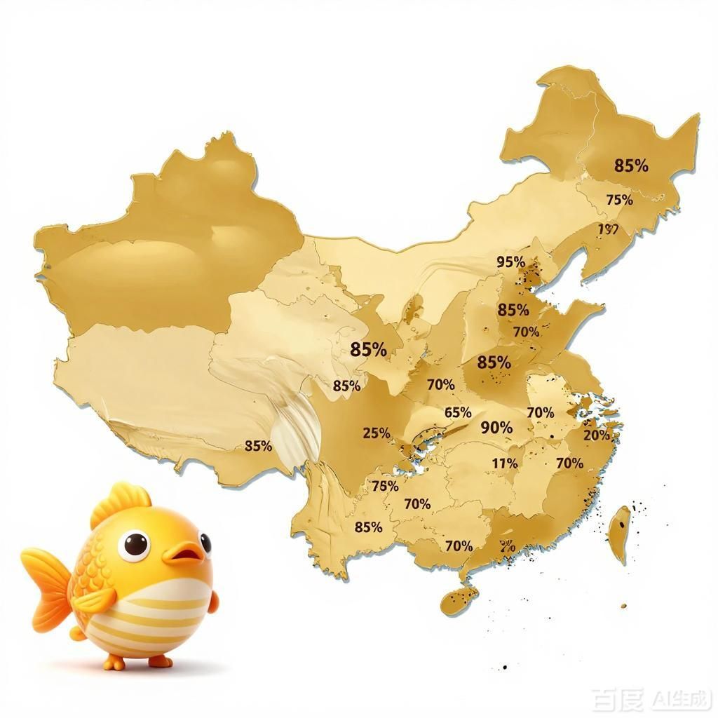 金龍魚在哪些地區占有率高？，金龍魚在不同地區的市場占有率高？