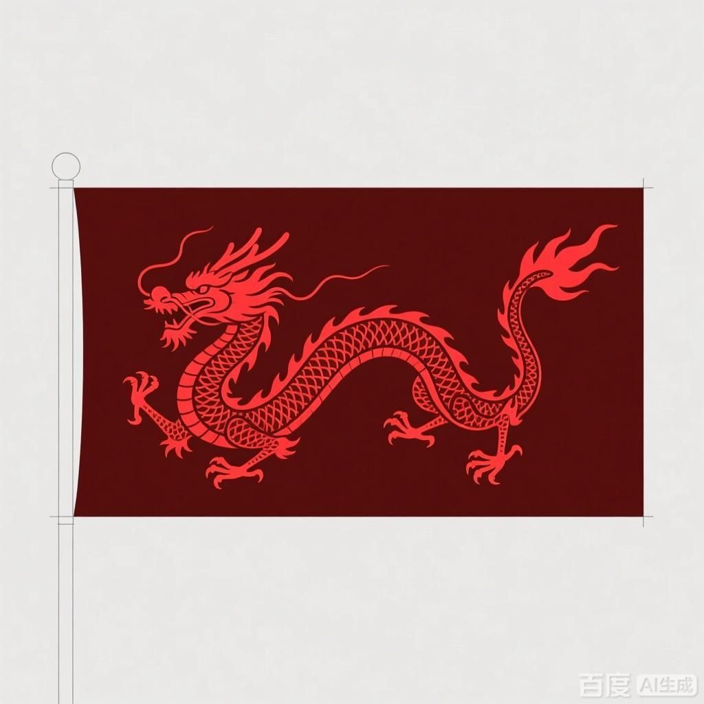 能否提供紅龍旗的設計草圖
