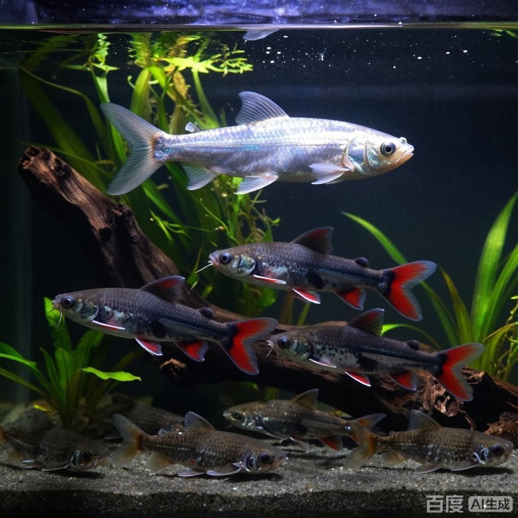 給我推薦一些適合與銀龍魚混養的魚類，適合與銀龍魚混養的魚類