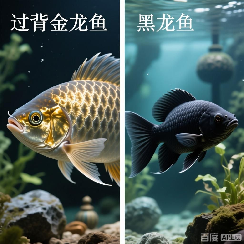 過背金龍魚和黑龍哪個更珍貴