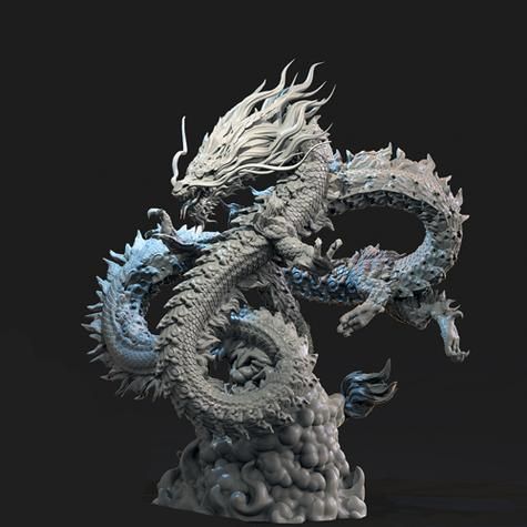 有沒(méi)有招財(cái)龍的3D模型素材，有沒(méi)有招財(cái)龍的3d模型素材