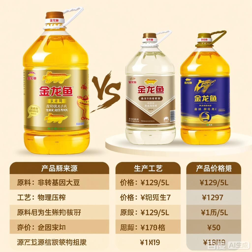 金龍魚與其他品牌的對(duì)比，金龍魚與其他品牌的對(duì)比分析