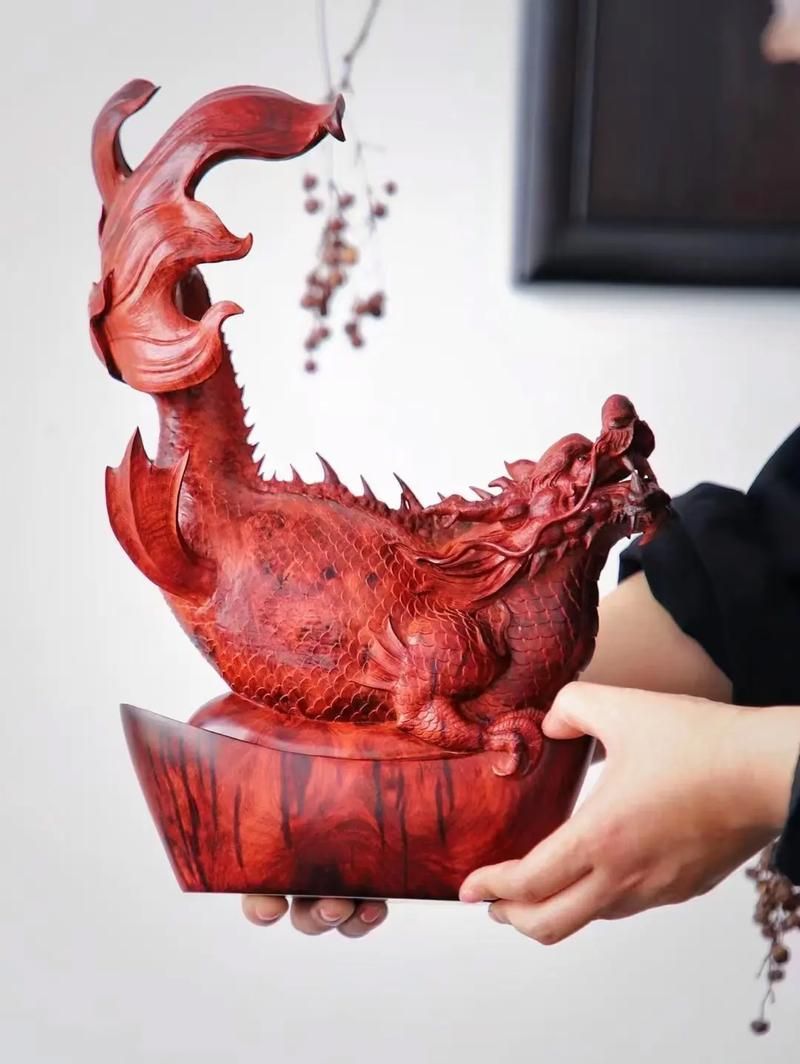 龍頭魚身擺件有哪些材質，德佑堂銅龍頭魚身擺件擺件有哪些材質的龍頭魚身擺件