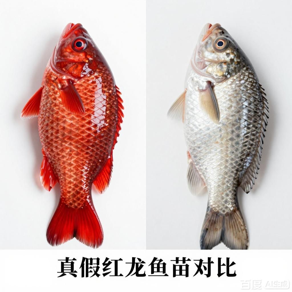 2-3cm紅龍魚苗辨別真假，2-3cm紅龍魚苗的辨別方法