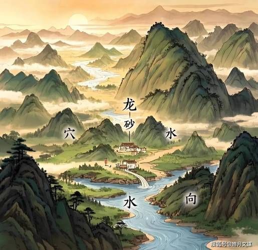龍脈風水圖有哪些