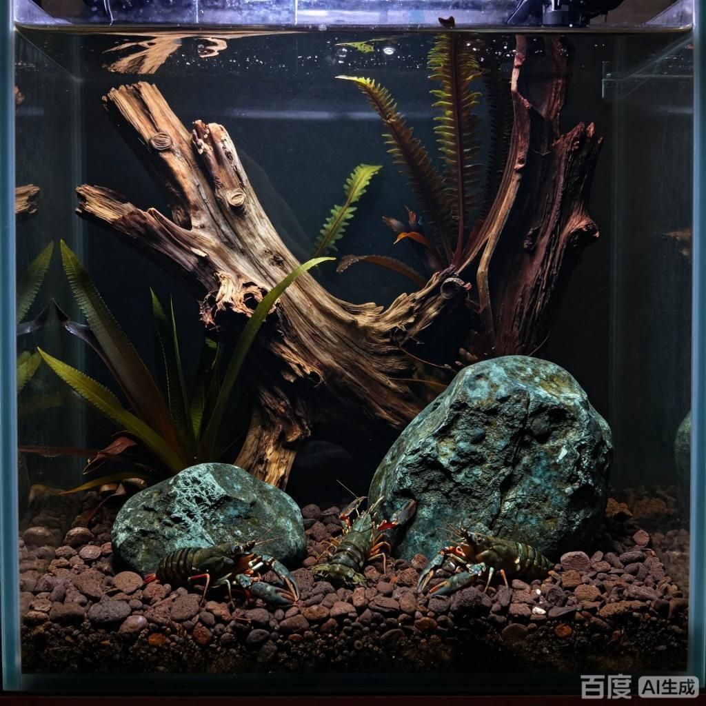 能否提供更多魚缸布景示例，孔雀魚飼料哪個品牌最好