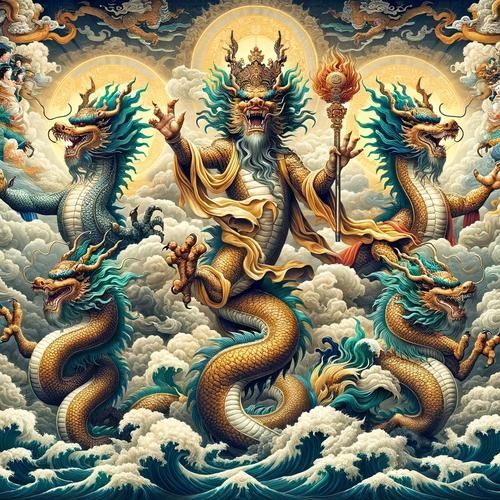 有沒有高清的龍與水圖片，高清的龍與水圖片