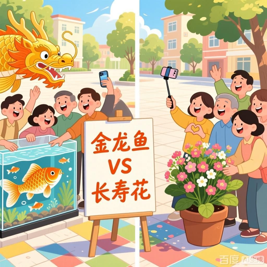 金龍魚和長壽花哪個更受歡迎？，金龍魚和長壽花哪個更受歡迎，黑金龍魚的品質等級