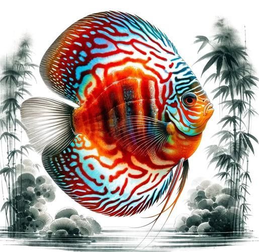 請提供更多關于觀賞魚色彩形成的圖片，關于觀賞魚色彩形成的奧秘