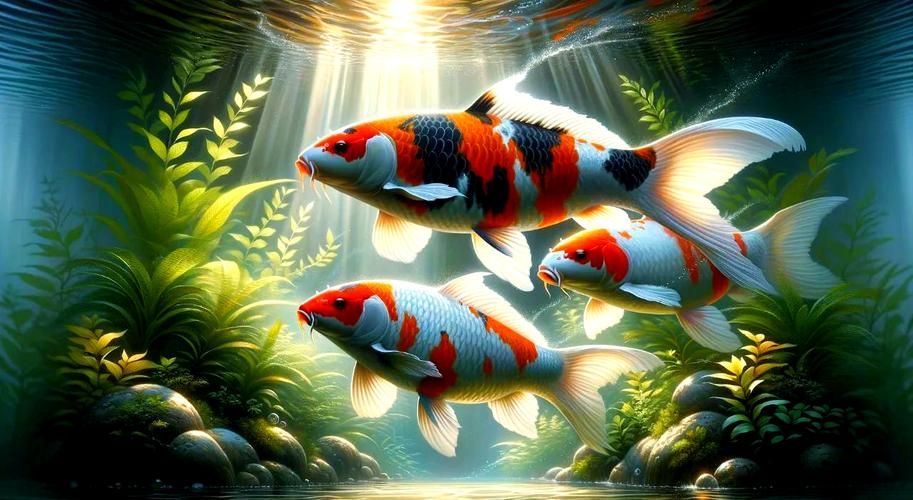 請提供更多關于觀賞魚色彩形成的圖片，關于觀賞魚色彩形成的奧秘