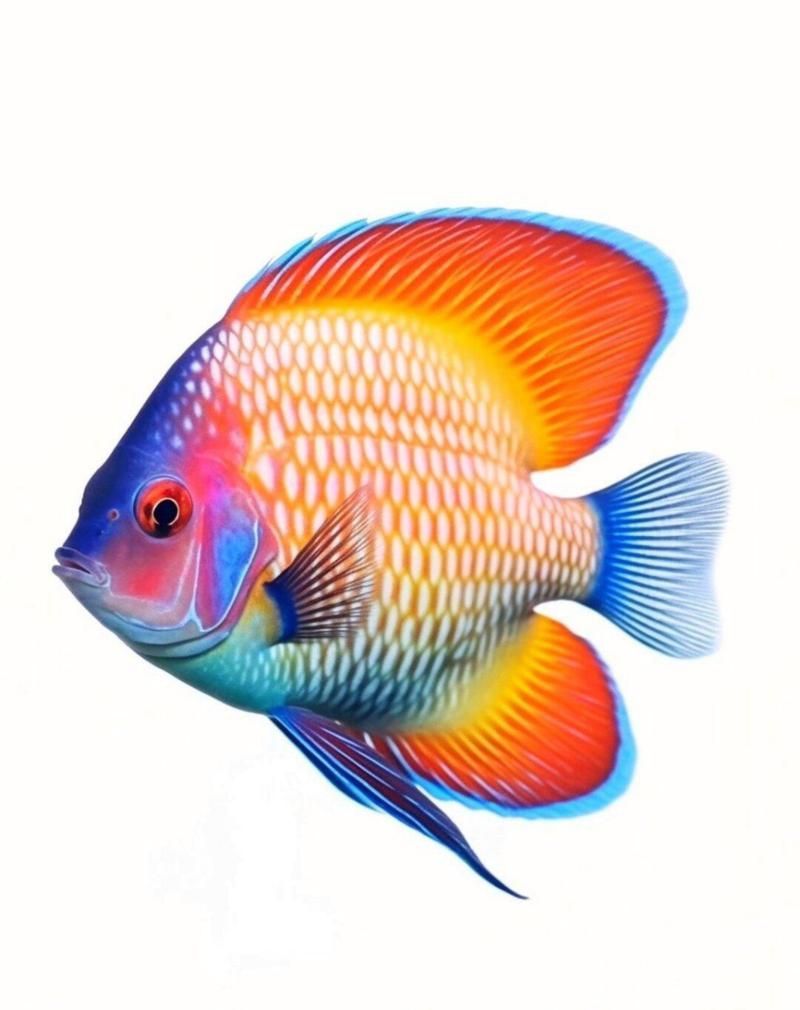請提供更多關于觀賞魚色彩形成的圖片，關于觀賞魚色彩形成的奧秘